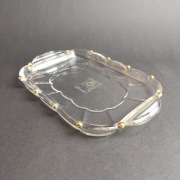 Tacka kryształowa z wytwórni Walther Glas