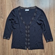 principles Kardigan Sweter Czarny