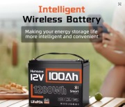Akumulator LiFePO4 Humsienk 12V 100Ah 1280Wh Smart Bluetooth 