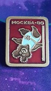 Odznaka z Olimpiady w Moskwie 1980