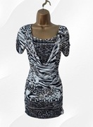 Vintage mini sukienka lub tinika 36/38