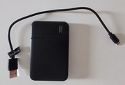 Powerbank Maxlife 5000 mAh czarny z kablem USB