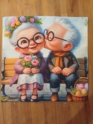 Poszewka na poduszkę dzień babci dziadka prezent święta