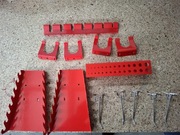 Zestaw haczyków do tablicy warsztatowej narzędziowej NOWY