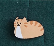 Przypinka Kot Bochenek Rudy 