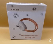 Obroża z laserem dla kota kolor różowy