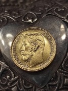 5 Rubli 1911 carska Rosja ruska stara ciekawa moneta wykopki po zbieraczu