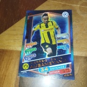 emerick aubameyang bronze limited edition 2016/17 match attax topps 