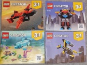 Lego instrukcja do LEGO CREATOR 31001,31003,31014,31018,31100,31124,31128