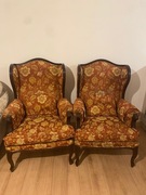 Zabytkowe fotele Ludwikowskie 