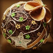 Zawieszka Bombka Świąteczną 