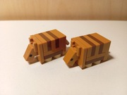 Lego Minecraft Armadillo figurki