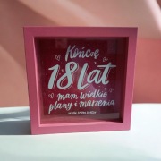 Na 18 urodziny skarbonka