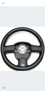 POKROWIEC NA KIEROWNICE AUDI A3 8P A4 B7 A6 C6 S-LINE SKÓRA NATURALNA 