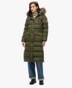 Kurtka damska zimowa Rozmiar: 40 UK12 Superdry Everest ze sztucznym futrem