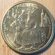 4 kraki 2009 Kraków (lajkonik) (mosiądz) (emisja: 20.000 szt.) 