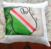 Legia Warszawa prezent dla kibica dla niego Ekstraklasa poduszka 40 na 40