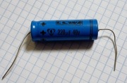 Kondensator elektrolityczny 220uF/40 V  ELWA