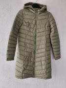 Lekki płaszcz pikowany, khaki, XS, Sinsay