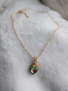 ZŁOTY ŁAŃCUSZEK Z ZAWIESZKĄ SERCE 