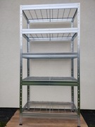 Regał Ażurowy do Warsztatu 180x90x45 cm 5P/300 kg