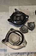 Głośniki Mercedes W205 przód drzwi + subwoofer + zaślepka KOMPLET 