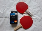 Zestaw 2 rakietki do tenisa stołowego Spokey ping pong + 6 piłeczek