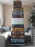 WALIZKA PRL po renowacji przed  kufer neseser stara retro vintage