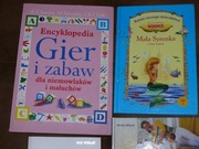 Książki o wychowaniu dzieci + bajkę z CD +DVD + różne 28 szt.+ słuchawki
