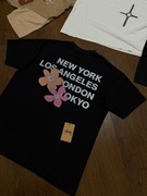 Koszulka Tee Tees T-shirt Tshirt Stussy City Flowers Tee Black Czarna White