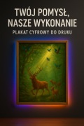 Unikalny obraz cyfrowy do druku – 30x40 cm – Twoja wizja jako dzieło sztuki