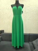 Sukienka długa zielona 38 40