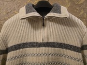 Ciepły Swetr góralski, myśliwski, zimowy na stok, trekkingowy, PACIFICO L.