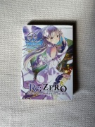książka light novel re:zero tom 1 LN