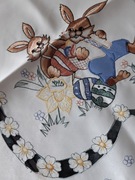 Bieżnik serweta świąteczna wielkanocna 90x40 haft aplikacje 