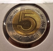 5 złotych 1996 UNC