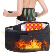 Regulowany samonagrzewający się pas magnetyczny do terapii pleców i talii