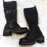 Buty czarne ocieplane 37 klasyczne 