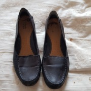 Mokasyny Clarks nr 39 skóra naturalna