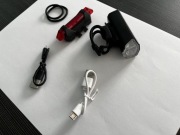 Lampki rowerowe akumulatorowe.