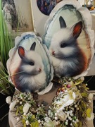 Poduszka velvet pisanka