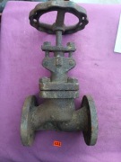 222. Stary zawór, kran, zasuwa, sieć wodociągowa lub cieplna