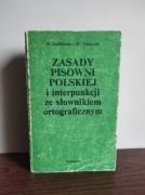 Jodłowski Taszycki ZASADY PISOWNI POLSKIEJ i interpunkcji ze słownikiem 