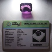 AMETYST JUBILERSKI 32,35 CT + CERTYFIKAT