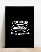 Plakat A3 42x30 Corteiz Y2K do pokoju
