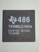 Stary procesor 486 Texas Instruments uszkodzony