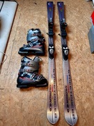 Salomon narty 160cm i buty 27 rozmiar