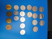 Zestaw (21szt.) monet Chorwacja - Kuny