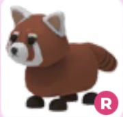 Red Panda R - Adopt Me Roblox