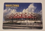 Magnes na lodówkę WARSZAWA Stadion Narodowy(4K)